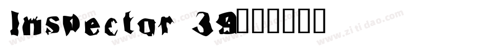 Inspector 39字体转换
